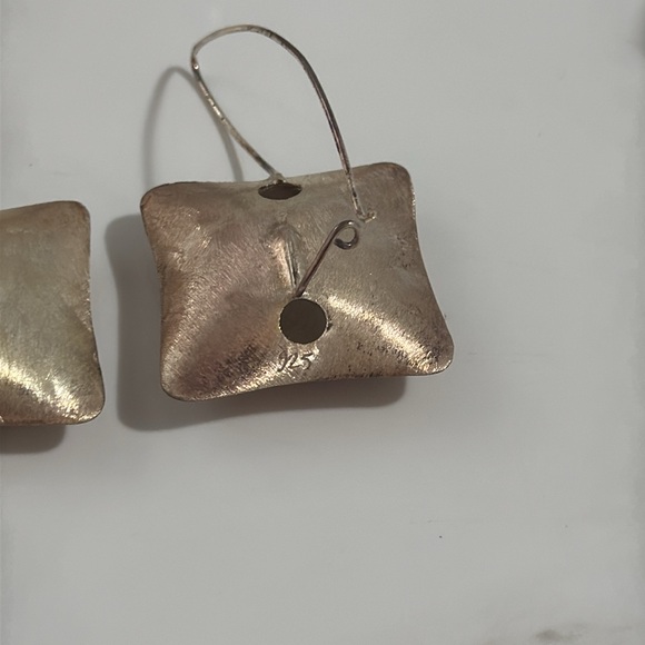 Sterling silver earrings lightweight - Picture 4 of 4